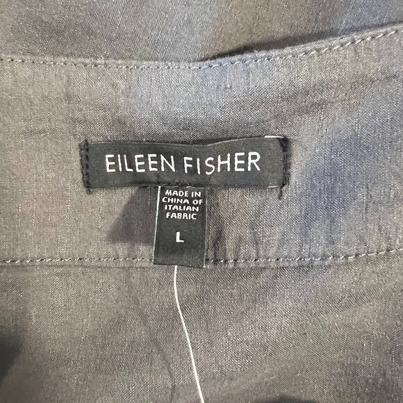 Eileen Fisher Gray Midi Lantern Skirt NWT Large - Picture 7 of 10